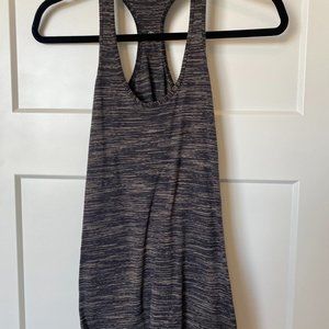 Lululemon gray racerback tank top